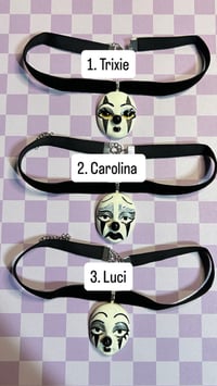 Image 2 of Monochrome velvet chokers