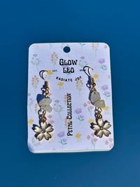 Image 1 of Quartz Snowdrop Earrings 