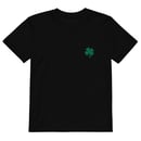 Image 2 of Four leaf Clover Embroidered Organic cotton kids t-shirt
