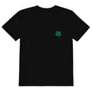 Image 2 of Four leaf Clover Embroidered Organic cotton kids t-shirt