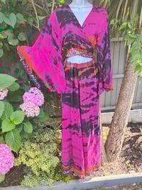Image 8 of Athena Stevie Maxi Skirt Set- waist goes upto 44 inches then pulls in tiny size