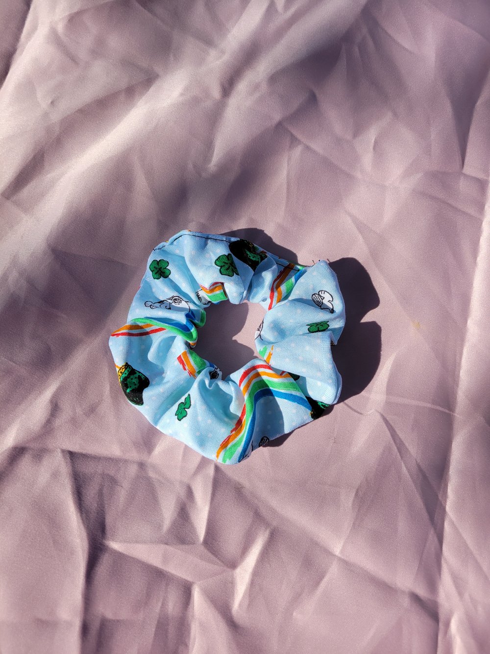 Image of St Patty’s Snoopy Scrunchie 