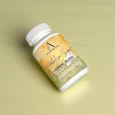 Image of Metabolism Support Herbal Blend Capsules - Detox & Digestion Aid