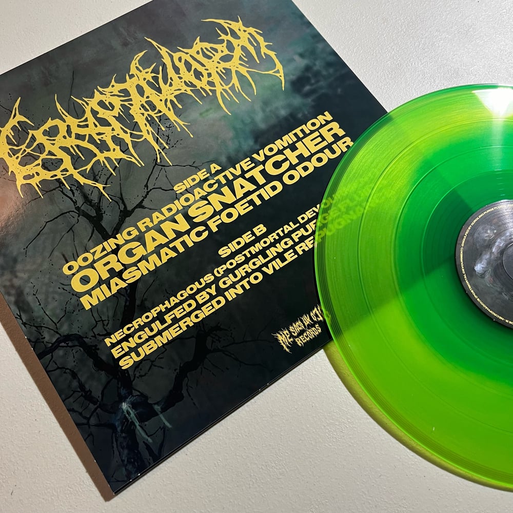 CRYPTWORM - "Oozing Radioactive Vomition" 12" vinyl LP