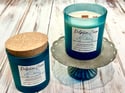 Frosted Glass Soy Candles