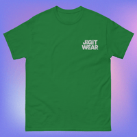 Image 2 of “JigIt Wear” Logo Embroidered Tee