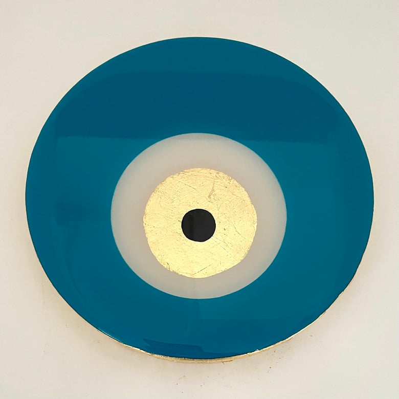 Image of Evil Eye Teal Blue 20cm 