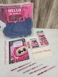 Image 1 of Tutu Socks & Custom School Supplies 