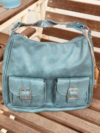 Image 2 of Teal Hobo Bag