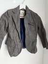  Zara wool blazer boys houndstooth