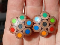 Image 1 of flower earrings