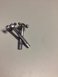 Cross hammer Graveyard crew pin