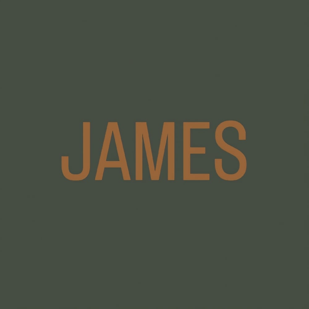 Image of Custom JAMES Name Garland.