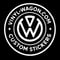 Image of 1200-3.5" Diecut Gloss Vinyl Stickers