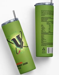 Green v 20oz tumbler