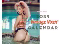 Image 1 of PG 2024 Vintage Vixen Calendar - NON-NUDE