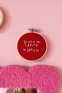 Image 1 of Telaio Se non mi capite vi capisco