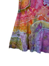 Image 3 of XL 90's Babydoll Mini Dress in Euphoria Geode Ice Dye
