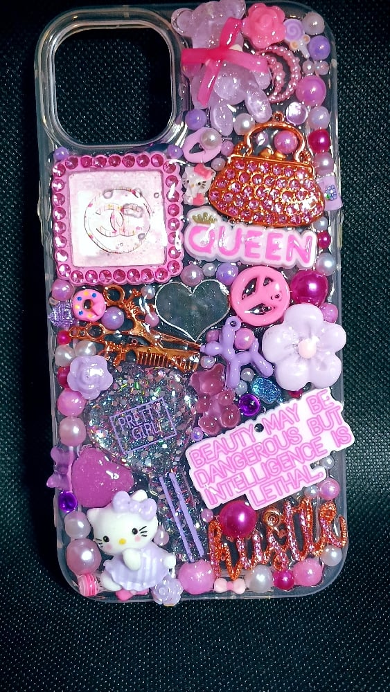 Image of IPhone 15 Plus Pink Queen