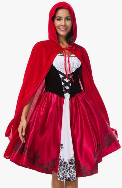 Image of  Little Red Riding Hood Women’s Size Large Costume - Free Shipping 