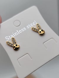 Image 4 of Bunny stud earrings