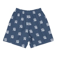 Image 2 of 5K All-Over Print Unisex Shorts (NAVY)