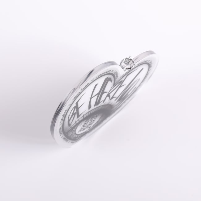 Be Here Now Keychain