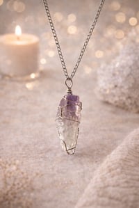 Amethyst necklace 