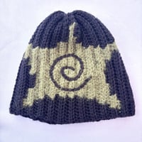 swirl star hat