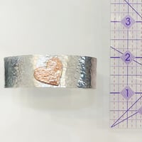 Image 3 of Lonely Heart Silver Cuff