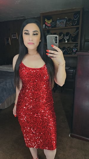 Image of Ruby Sequins dress