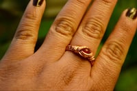 Image 4 of OOAK Ring - Carnelian Size 9