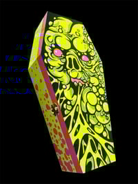 Image 2 of Putrid Beast Handpainted Coffin