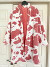 Multiple Colours Faux Fur Long Jacket