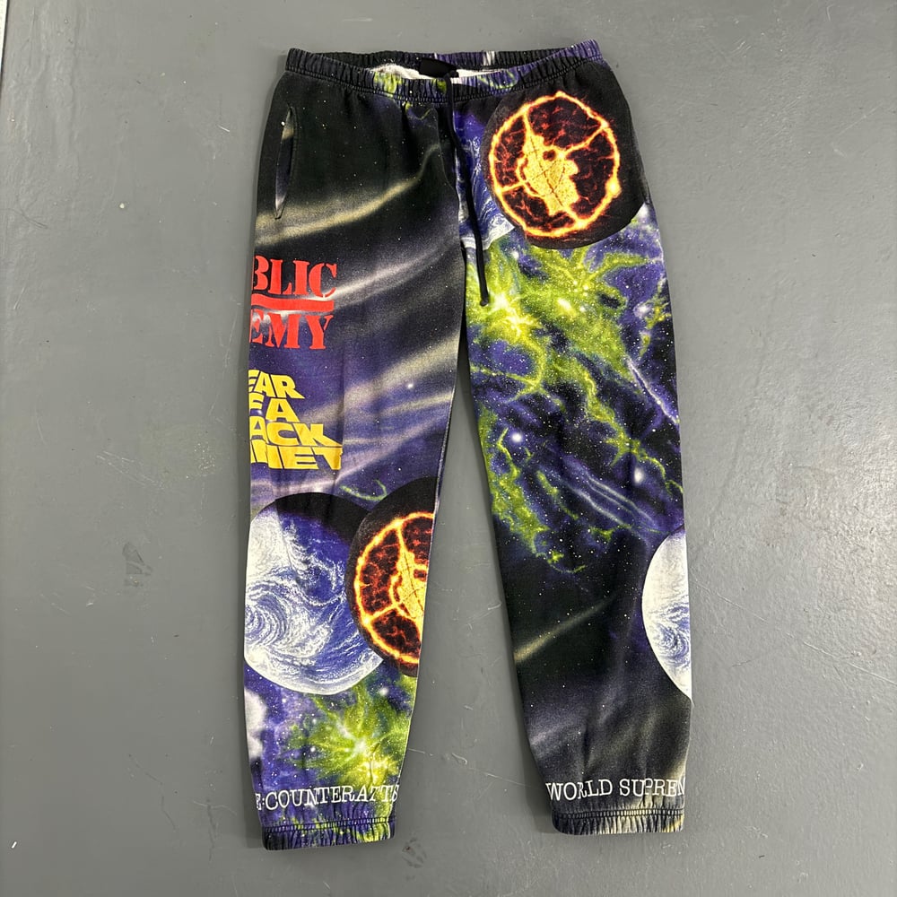 Image of Supreme x Undercover x Public Enemy tracksuit bottoms, size large