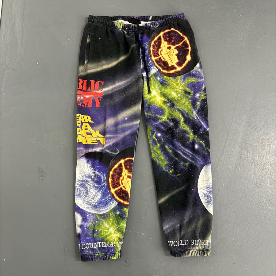 Image of Supreme x Undercover x Public Enemy tracksuit bottoms, size large