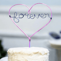 Image 4 of Heart Cake Topper