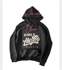 Image 1 of Girls Hustle Harder Pink