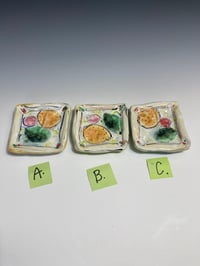 Image 2 of Small square plates with lemons 