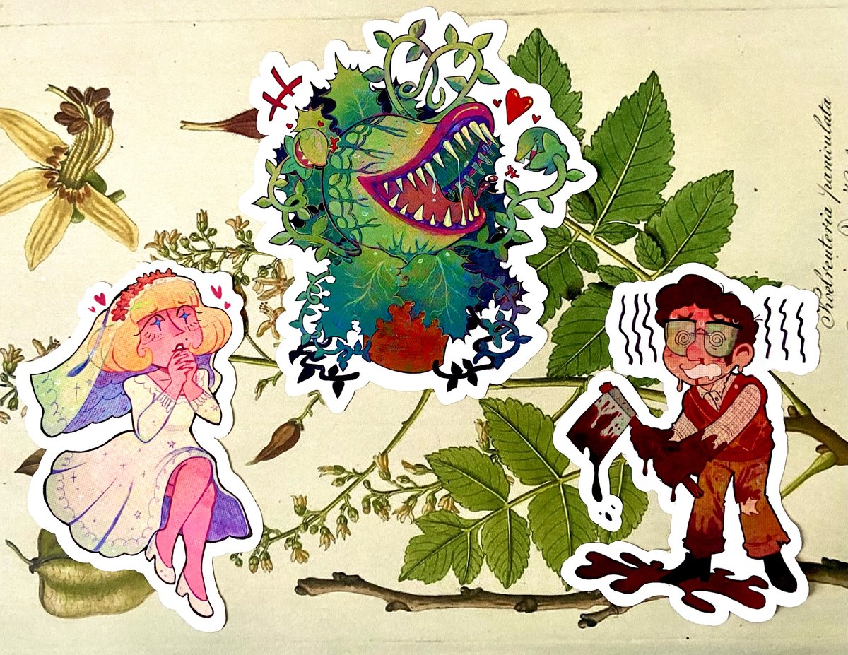 Image of Little Shop of Horrors Stickers