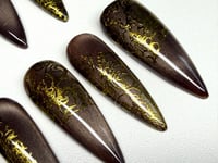 Image 4 of Golden Hour Press-On Nails Size Large
