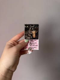 Raccoon drinking coffee 