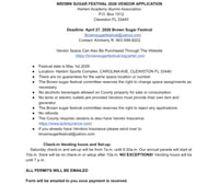 Image 2 of Saturday Festival Vendor | 10x20 Space.