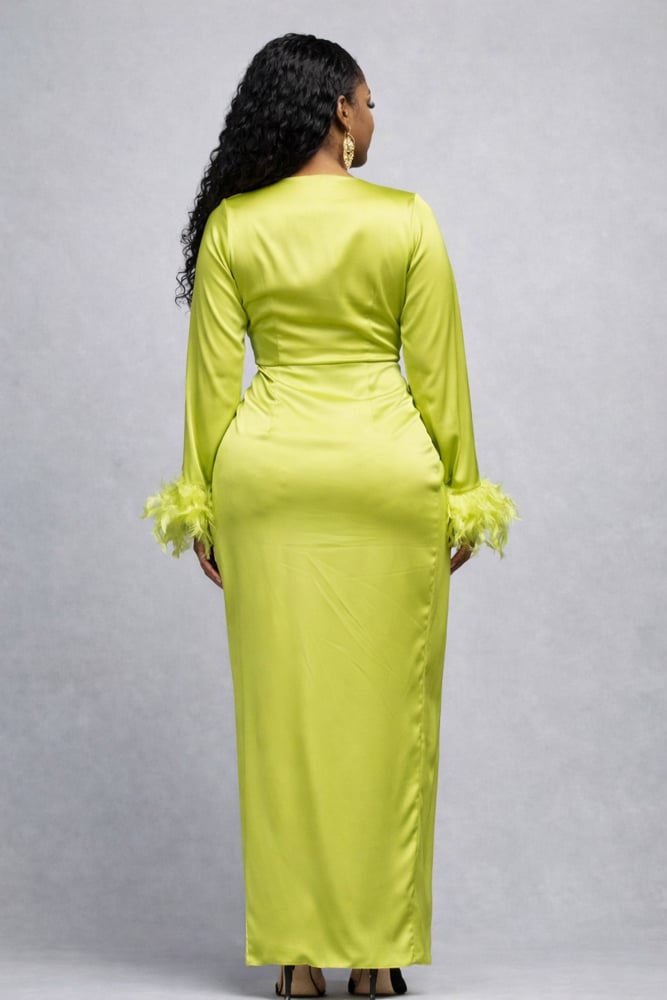 Image of The Show Stopper Slit Gown
