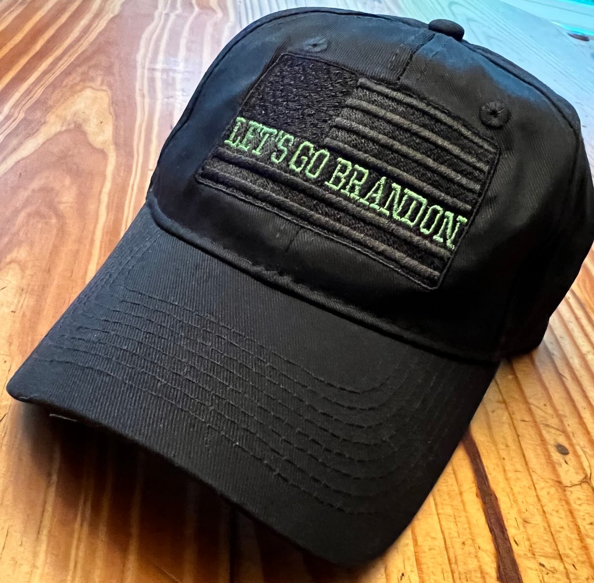 Image of LET’S GO BRANDON ~ STEALTH FLAG CAP