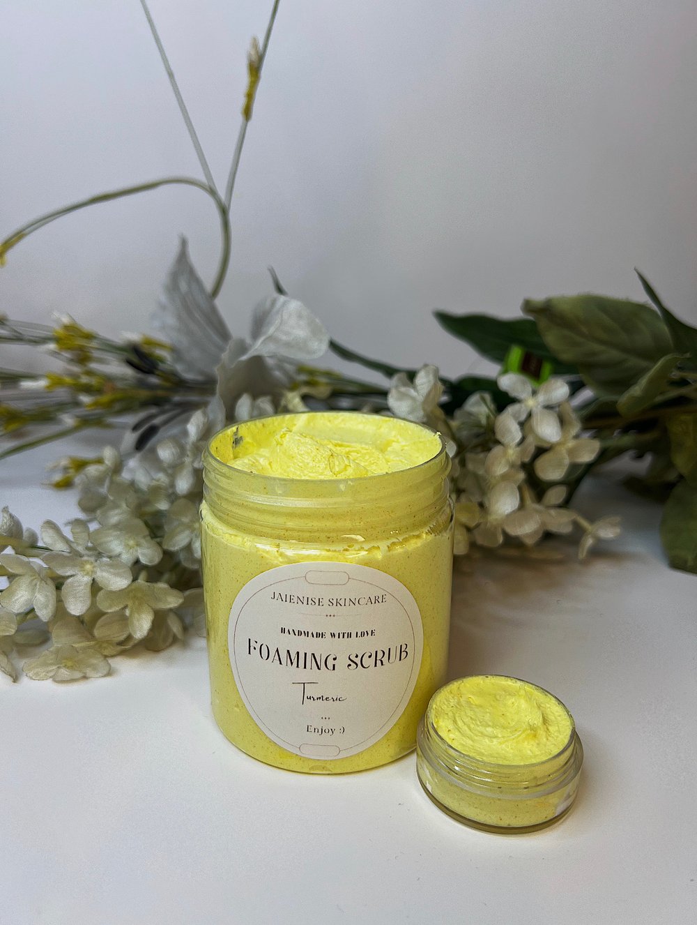 Turmeric Foaming Sugar Scrub