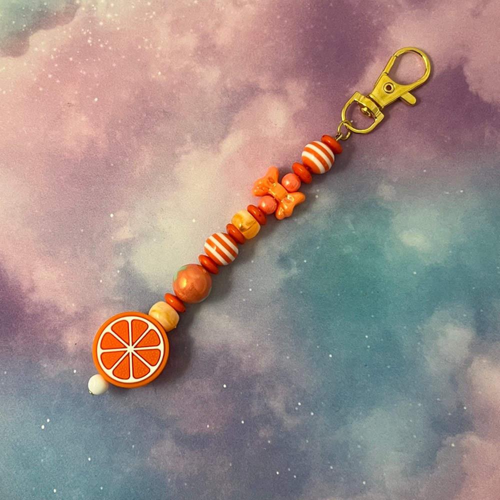 Image of Citrus Fruit Keychain Collection