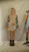 Yellow Baby Doll Clown Dress