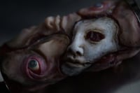 Image 6 of Face Off collectible lighter sleeve, original sculpt, functional art OOAK