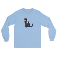 Image 6 of MY CAT LOVES TO SMELL FLOWERS LONG SLEEVE SHIRT